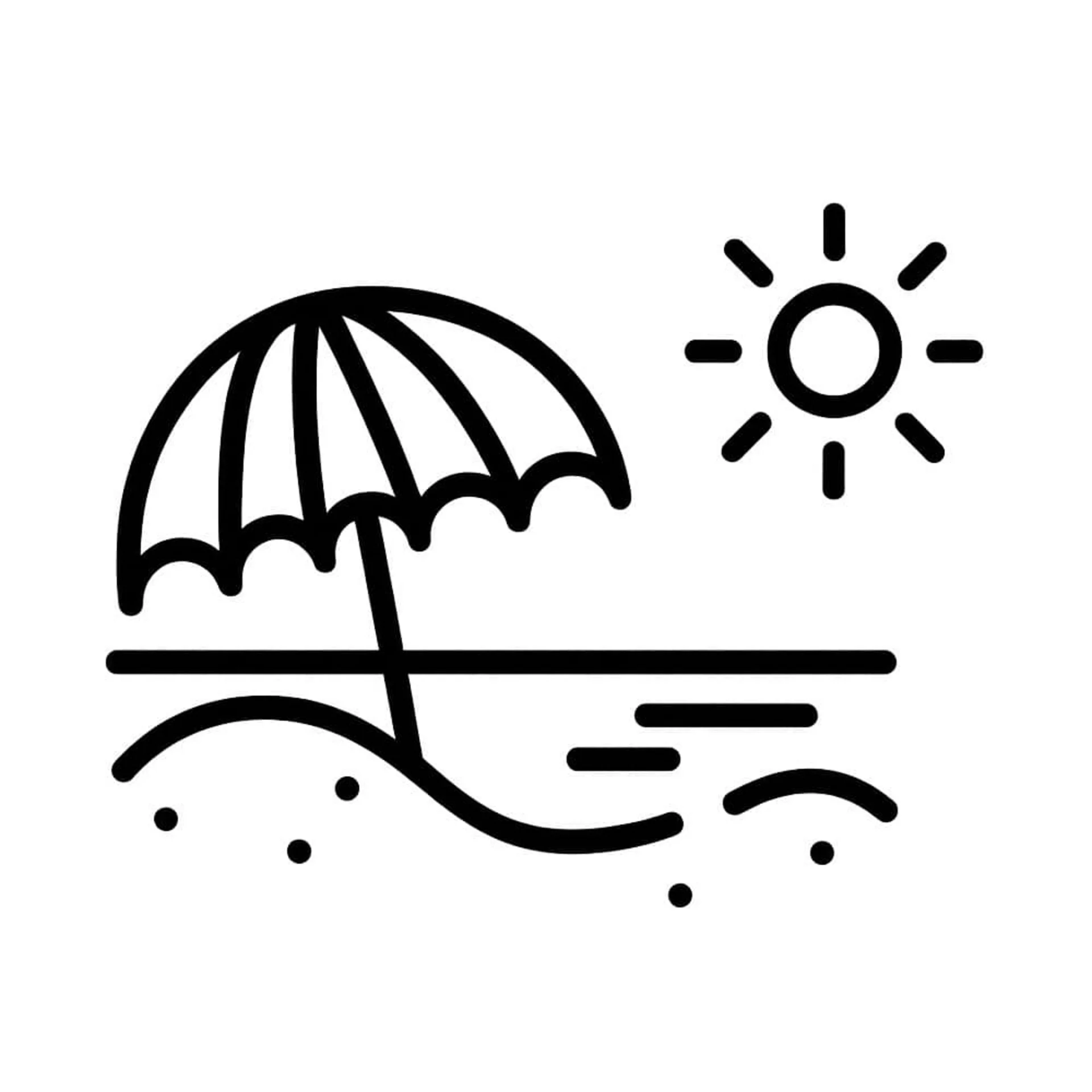 Icon für Urlaubsgeld und finanzierte Urlaubsplanung