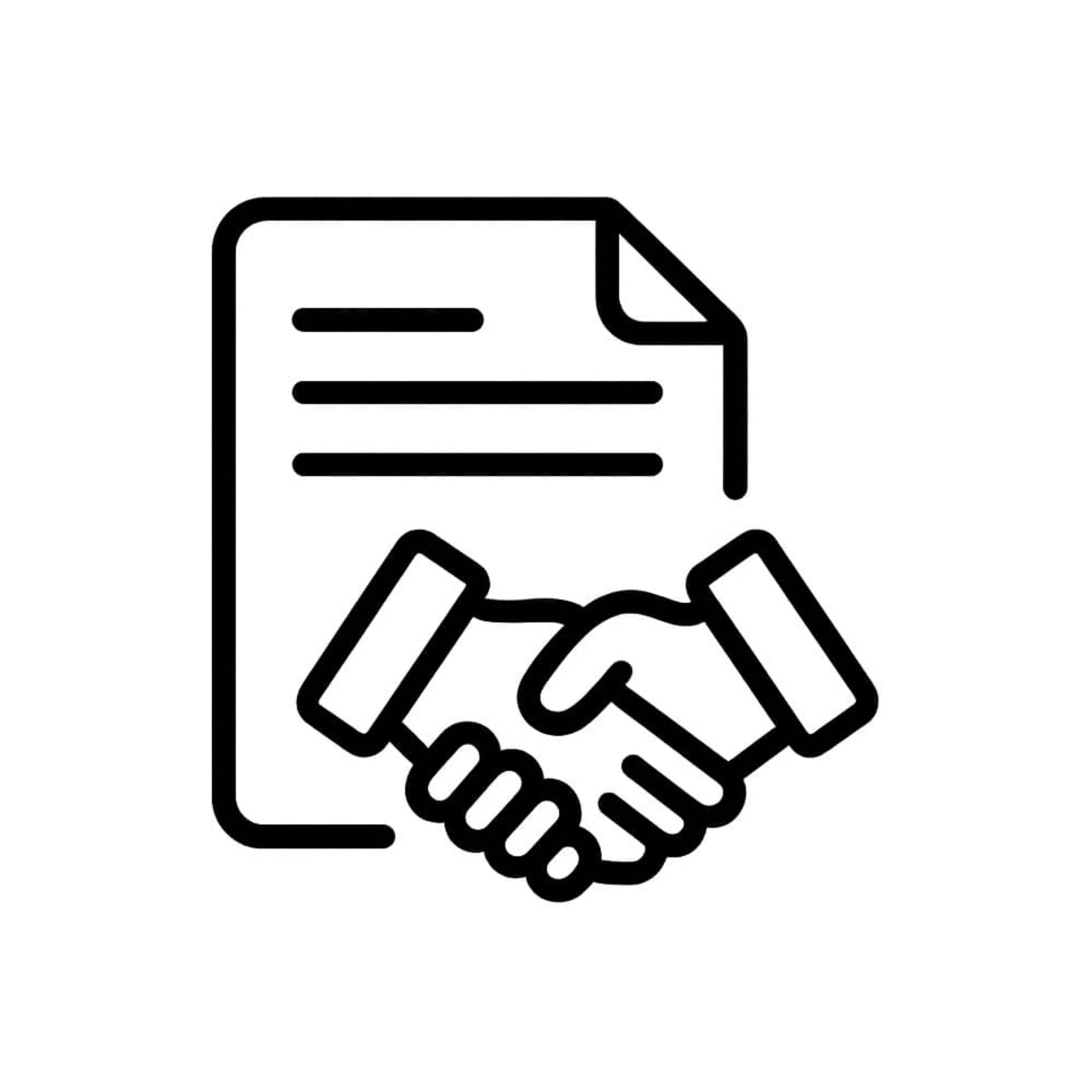 Icon für sicheren, unbefristeten Arbeitsvertrag